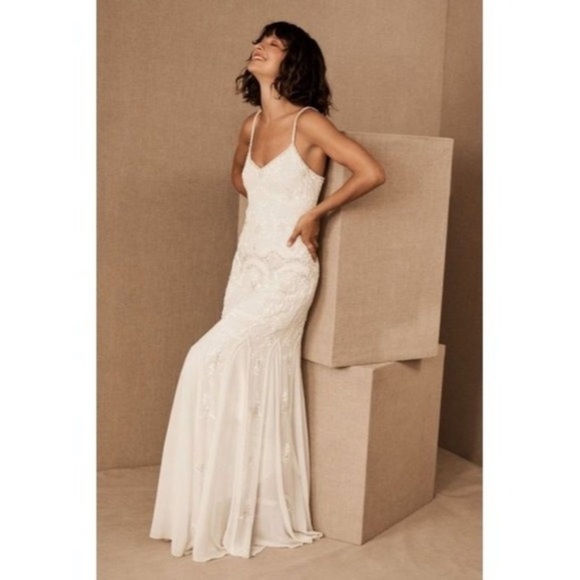 BHLDN Dresses & Skirts - BHLDN Naomi Wedding Gown